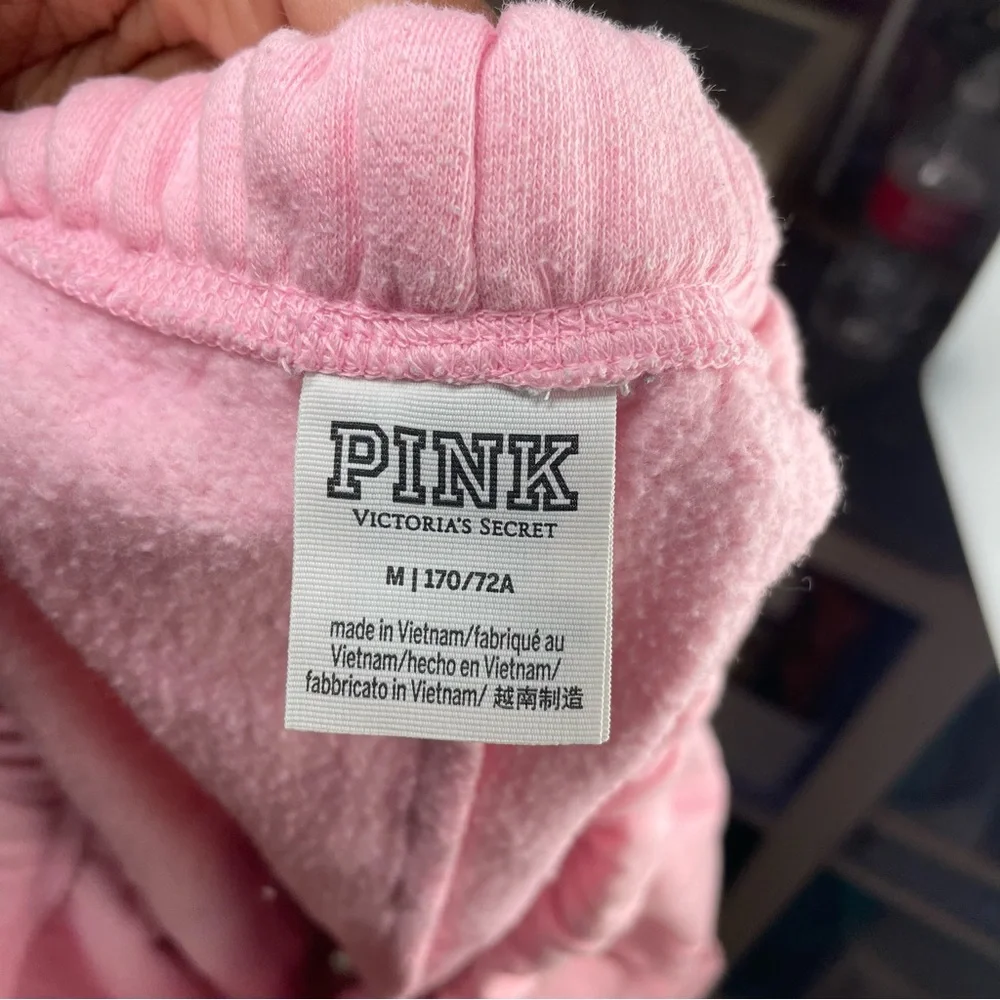 Victoria’s Secret PINK Pink Fleece Drawstring Shorts - Picture 5 of 7